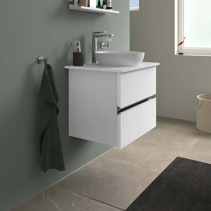 Produktbild Duravit Sivida Aufsatzwaschtisch, rund, 400x400mm, ohne Hahnloch, ohne Überlauf (400 mm, 400 mm)