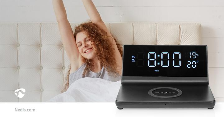 Actual product image Nedis Alarm clock