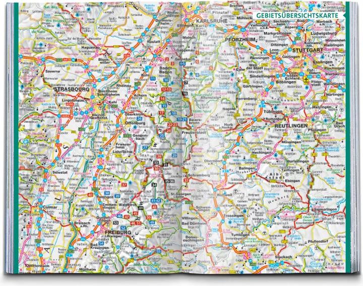 Actual product image Hiking guide Black Forest Central-North, 50 tours