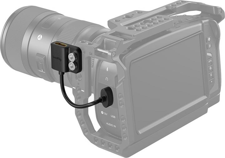 Immagine prodotto SmallRig Cavo adattatore HDMI 4K ultra sottile (da A ad A) - 3019 (0.11 m, HDMI)