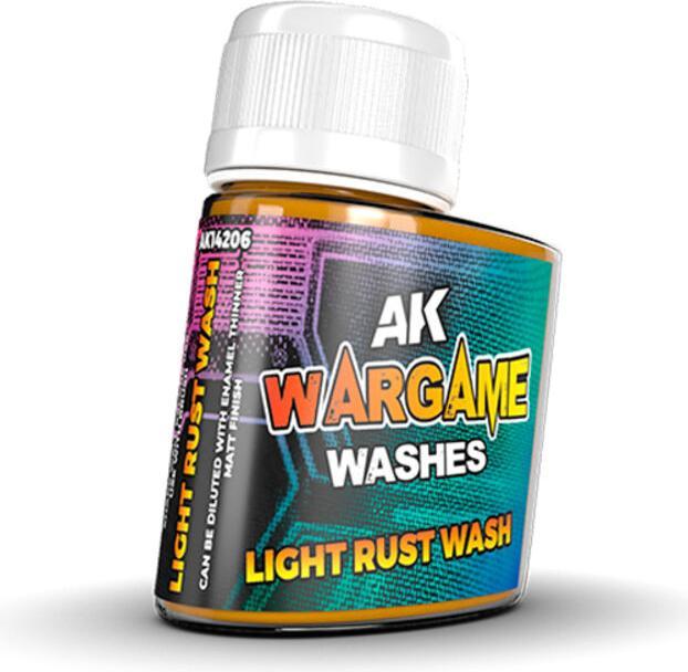 Immagine prodotto AK Interactive Pot de Wash For Wargame - Lava ruggine leggera (35 ml)
