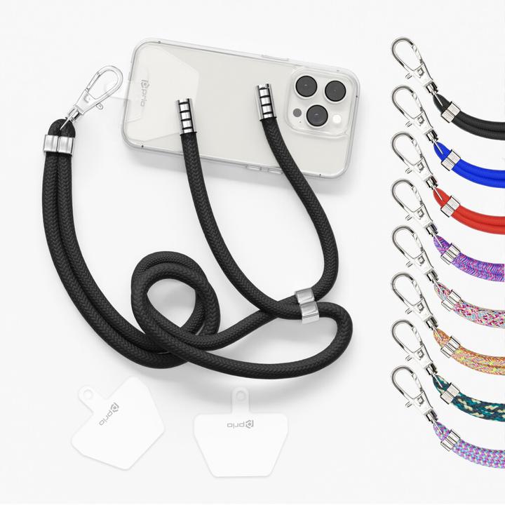 Actual product image prio Universal Phone Lanyard 0.7m black