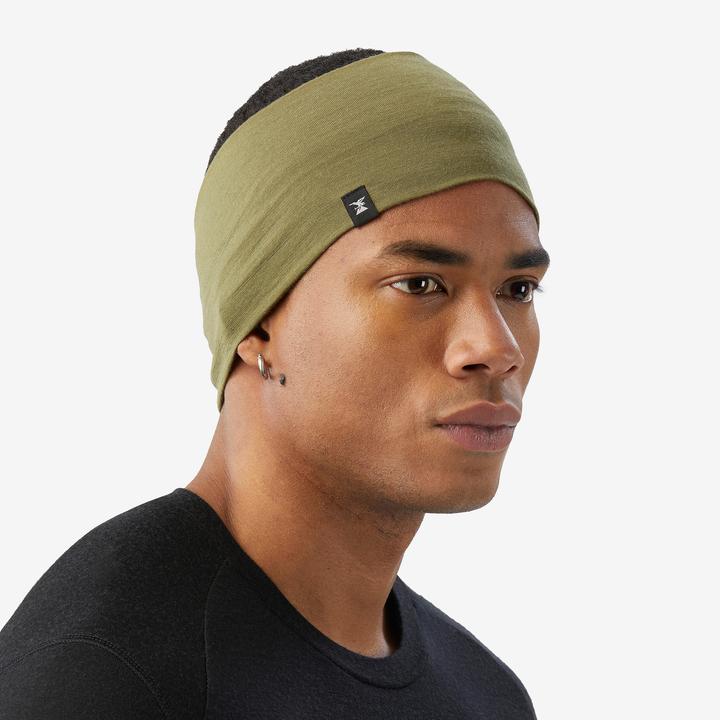 Image du produit Forclaz Bandeau de trekking en laine mérinos, MT500 vert