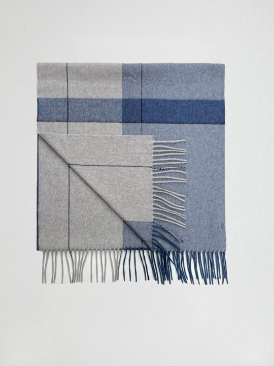 Image du produit Furnari 100% cachemireÉcharpe dans les tons bleu clair/gris clair