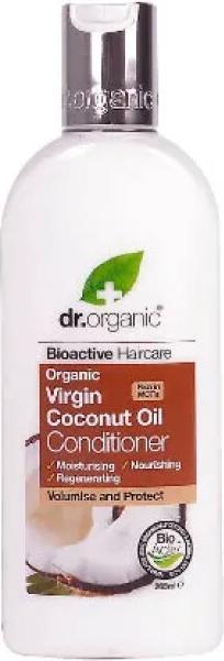 Image du produit Dr. Organic Après-shampooing à l'huile de noix de coco vierge 265ml (265 ml)