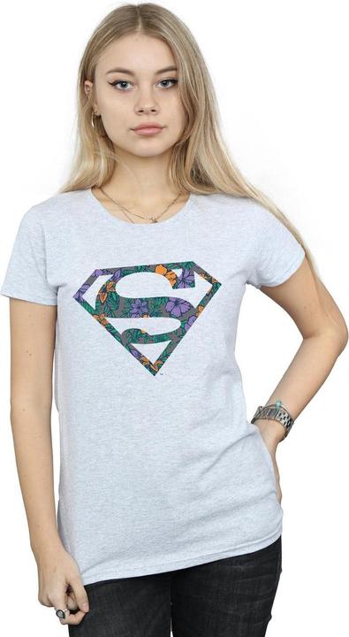 Produktbild Superman Floral Logo 1 TShirt (S)