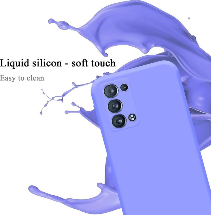 Actual product image Cadorabo Bumper TPU Liquid Silicone Case (Oppo Reno 6 Pro 5G)