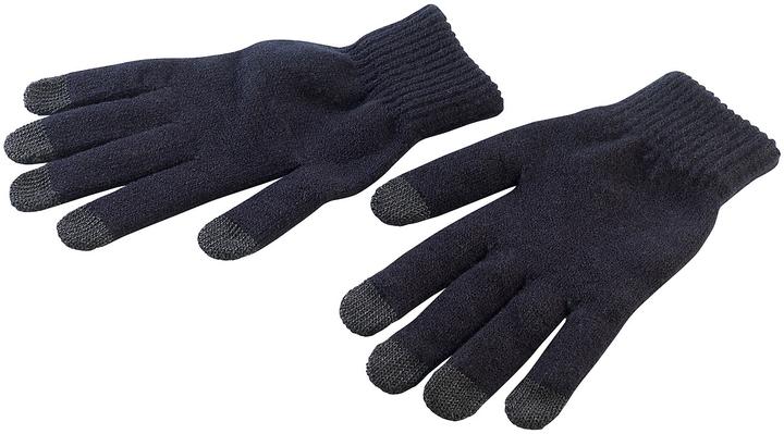 Actual product image Pearl Knitted gloves with touch screen fingertips (S)