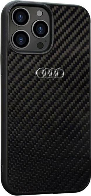 Produktbild Audi Carbon Fiber iPhone 13 Pro Max 6.7" czarny/black hardcase AU-TPUPCIP13PM-R8/D2-BK (Apple iPhone 13 Pro Max)