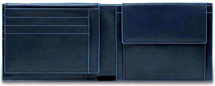 Produktbild Piquadro Blue Square - Herrenbrieftasche mit Klapp-Ausweisfenster