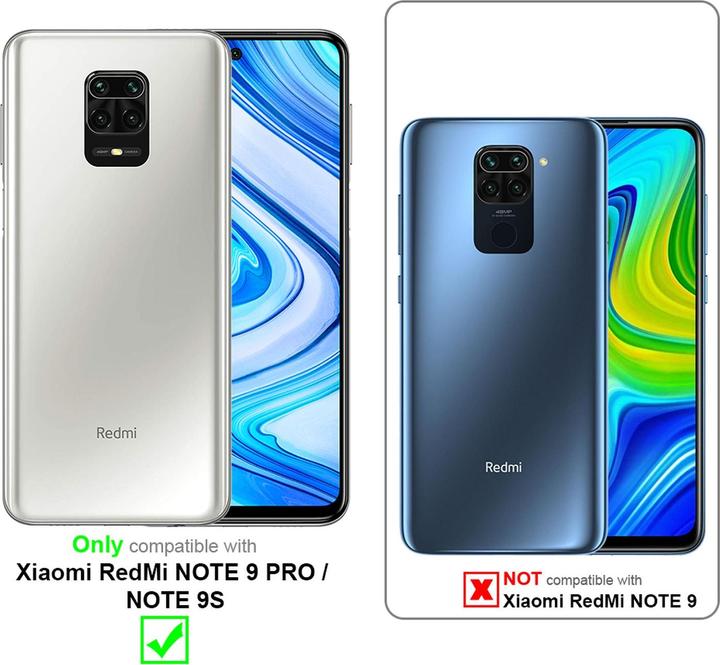 Actual product image Cadorabo Full screen display protection glass (1 Piece, Xiaomi Redmi Note 9 Pro, Xiaomi Redmi Note 9S)