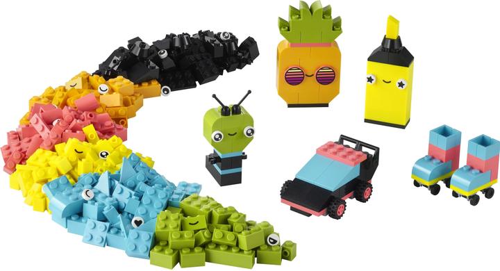 Immagine prodotto LEGO 11027 Set di costruzioni creative al neon (11027, LEGO Classic)