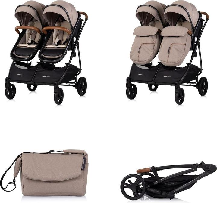 Chipolino Geschwisterwagen Duo Smart