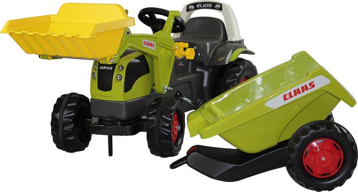 Productafbeelding Rolly Toys RollyToys traptractor Claas Xerion met rollyMinitrac trekker met aanhanger