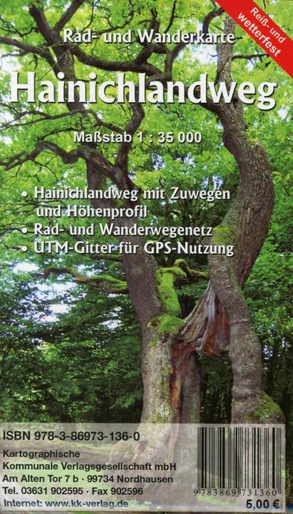 Cycling and hiking trail Hainichland Trail
