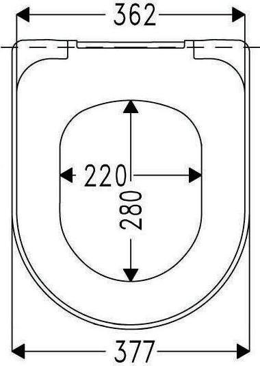 Produktbild Hamberger WC-Sitz Tube SoftClose Premium