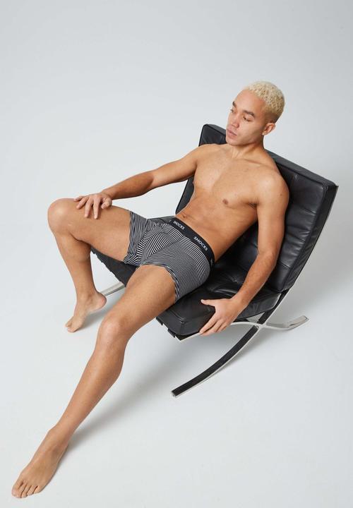 Actual product image Snocks Boxershorts mit Streifen (XL, pack of 6)
