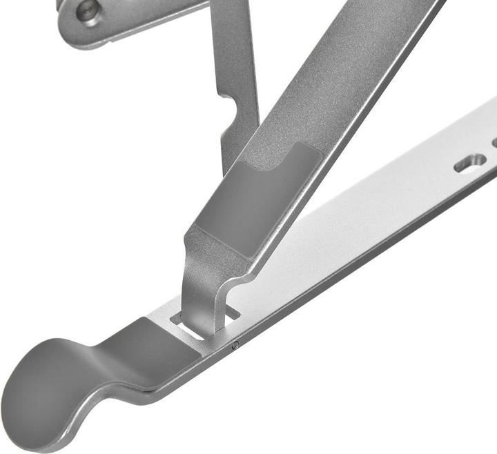 Actual product image Orico PFB-A2-SV-BP laptop stand, adjustable (silver)