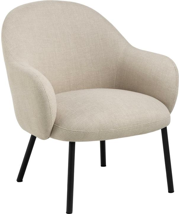 Image du produit AC Design Sessel Spencer Polyurethan (PU)/Stahl, Beige