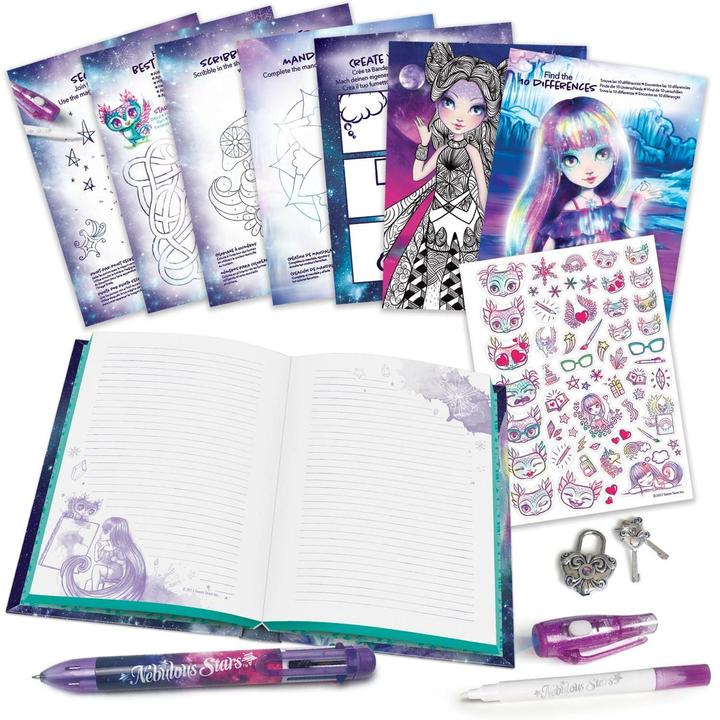 Image du produit Tween Team Journal secret (A5, À rayures, Couverture rigide)