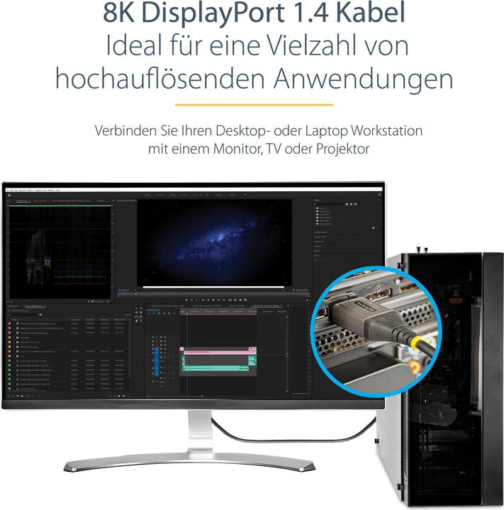 Image du produit StarTech DP14VMM3M Câble DisplayPort (3 m, DisplayPort)