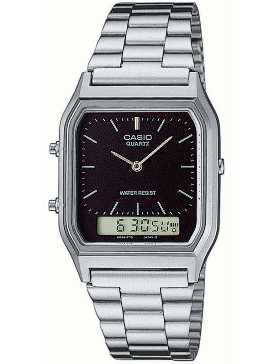 Actual product image Casio Vintage Aq-230a-1dmqyes (Digital watch, Analogue wristwatch, 27.80 mm)