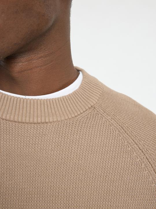 Actual product image Selected Homme 100% cotton jumper with round neckline (XL)