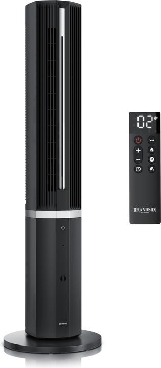 Produktbild Brandson Turmventilator mit Wasserkühlung, Luftkühler, Eco DC-Motor 55W, Timer, Oszillation, leiser Lüfter (53.50 dB)