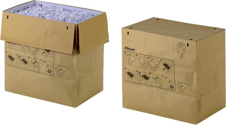 Produktbild Rexel Abfallsäcke, 70 Liter, 50 Stück (50 x, 70 l)