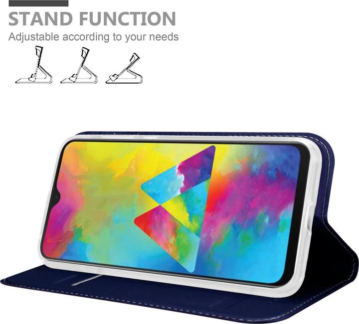 Immagine prodotto Cadorabo Copertina in stile libro di classe (Samsung Galaxy M30s, Samsung Galaxy M21)