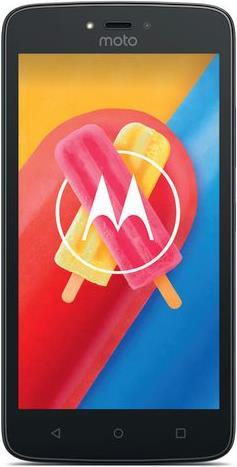 Actual product image Motorola Moto C (16 GB, Starry Black, 5", Hybrid Dual SIM, 5 Mpx, 4G)