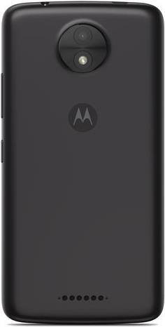 Actual product image Motorola Moto C (16 GB, Starry Black, 5", Hybrid Dual SIM, 5 Mpx, 4G)