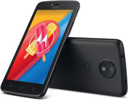 Actual product image Motorola Moto C (16 GB, Starry Black, 5", Hybrid Dual SIM, 5 Mpx, 4G)