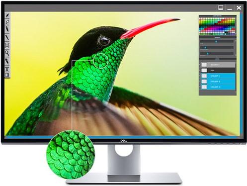 Actual product image Dell UltraSharp UP3218K (7680 x 4320 pixels, 31.50")