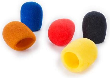 Velleman Jeu De Bonnettes Anti-Vent Pour Microphone - 5 pcs (Mousse)