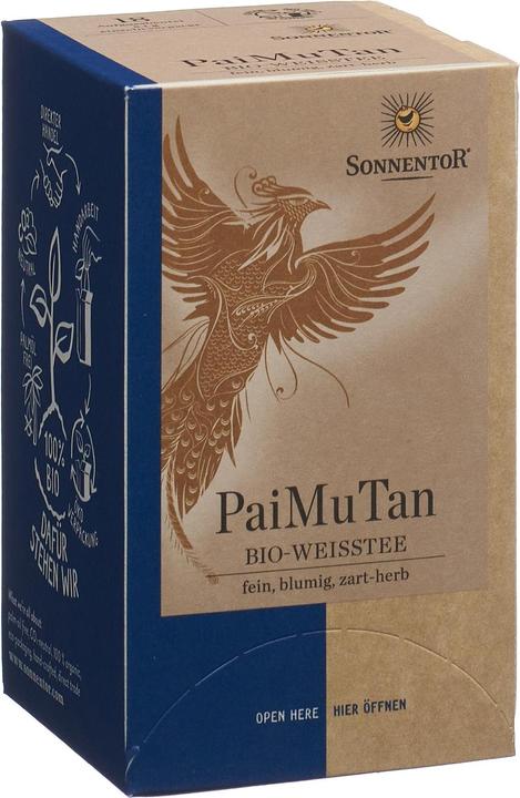 Actual product image Sonnentor Weisser Tee Pai Mu Tan (18 g)