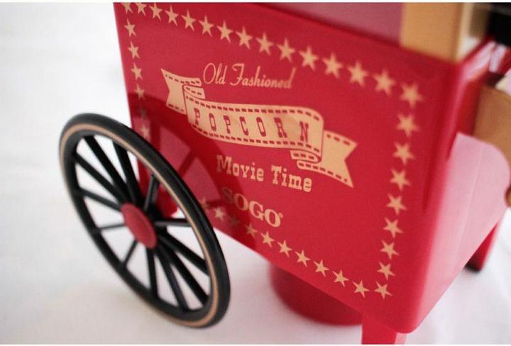 Produktbild Sogo Popcornmaschine Retro-Wagen