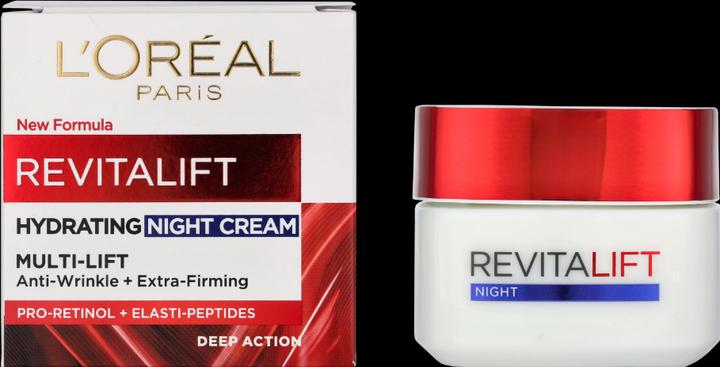 Produktbild L'Oréal Paris L'Oreal RevitaLift Nachtcreme 50ml (50 ml)