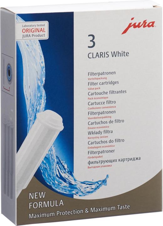 Actual product image Jura CLARIS White filter cartridge set of 3 for IMPRESSA C5 (3 x)