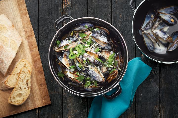 Immagine prodotto World of Flavours Pentola per cozze (Pentola, Acciaio inossidabile)
