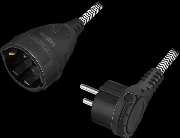 Image du produit LogiLink Câble d'extension d'alimentation (3 m)