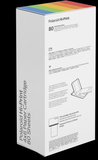 Actual product image Polaroid Hi-Print 4x6 Paper Cartridge - 80 Sheets
