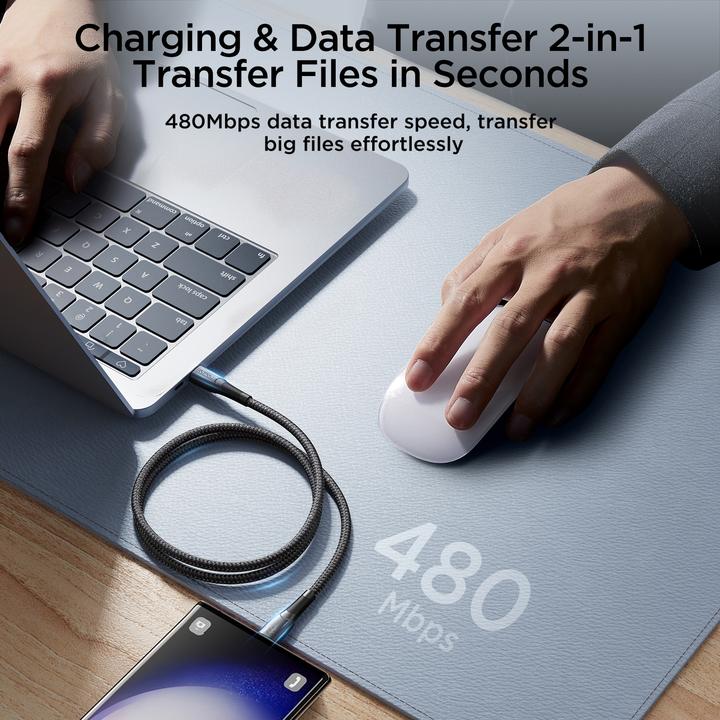 Actual product image Joyroom USB C - Lightning (1 m, USB 3.2 Gen 2)