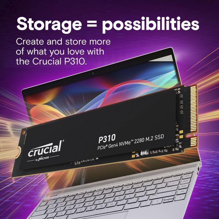 Produktbild Crucial P310 (2000 GB, M.2 2280)