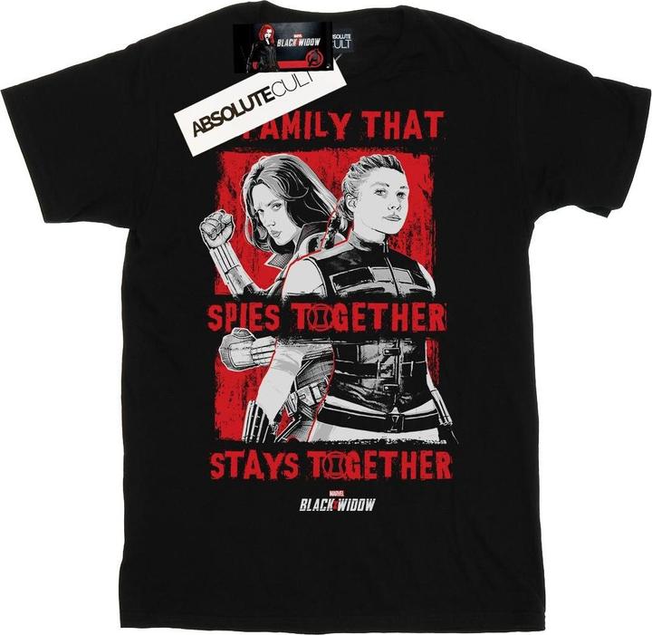 Black Widow Film Spione zusammen TShirt (4XL)