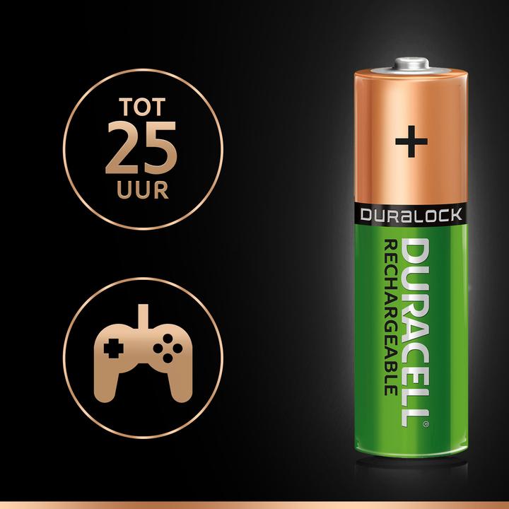 Actual product image Duracell Recharge Ultra (4 pcs., AA, 2500 mAh)
