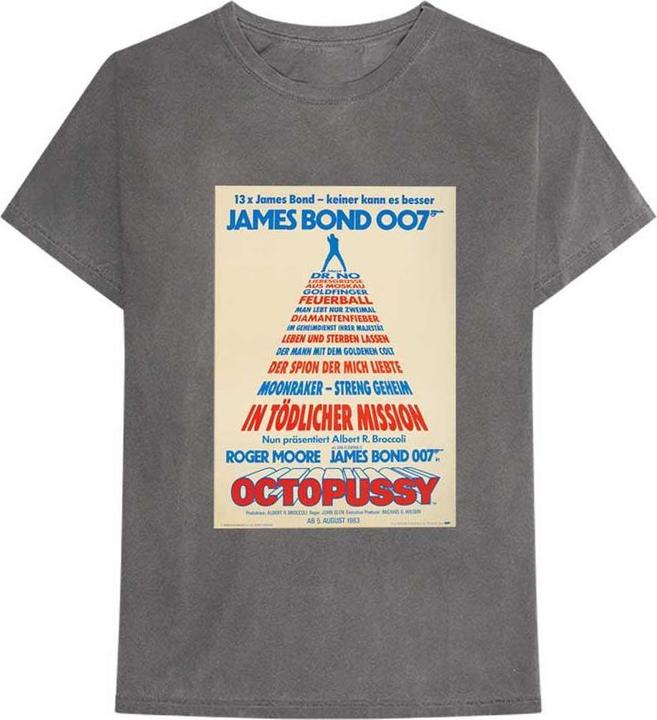 James Bond Octopussy German TShirt