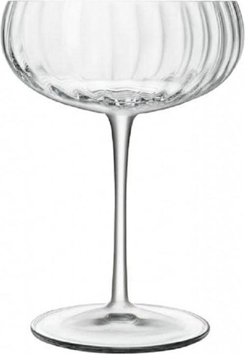 Productafbeelding Luigi Bormioli Champagneglas Optica 300 ml, 4 stuks, Transparant (30 cl, 4 Bril, Champagneglazen)