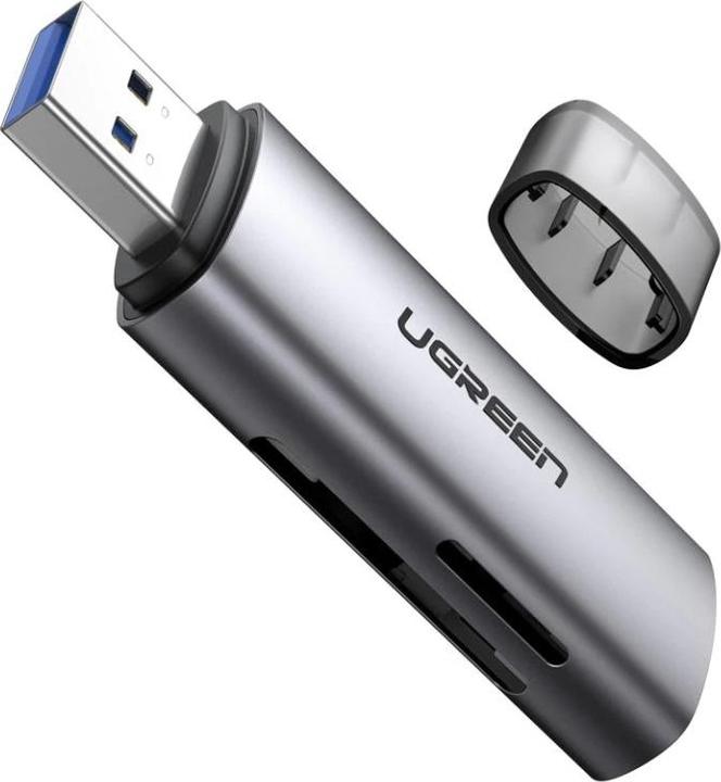 Ugreen Adaptateur CM216 SD/TF USB 3.0 (gris)