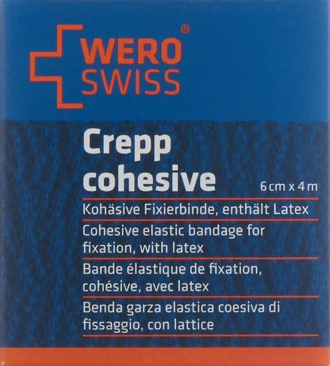 Image du produit Wero Swiss Lux K-10 Elastische Fixierbinde 4mx6cm weiss